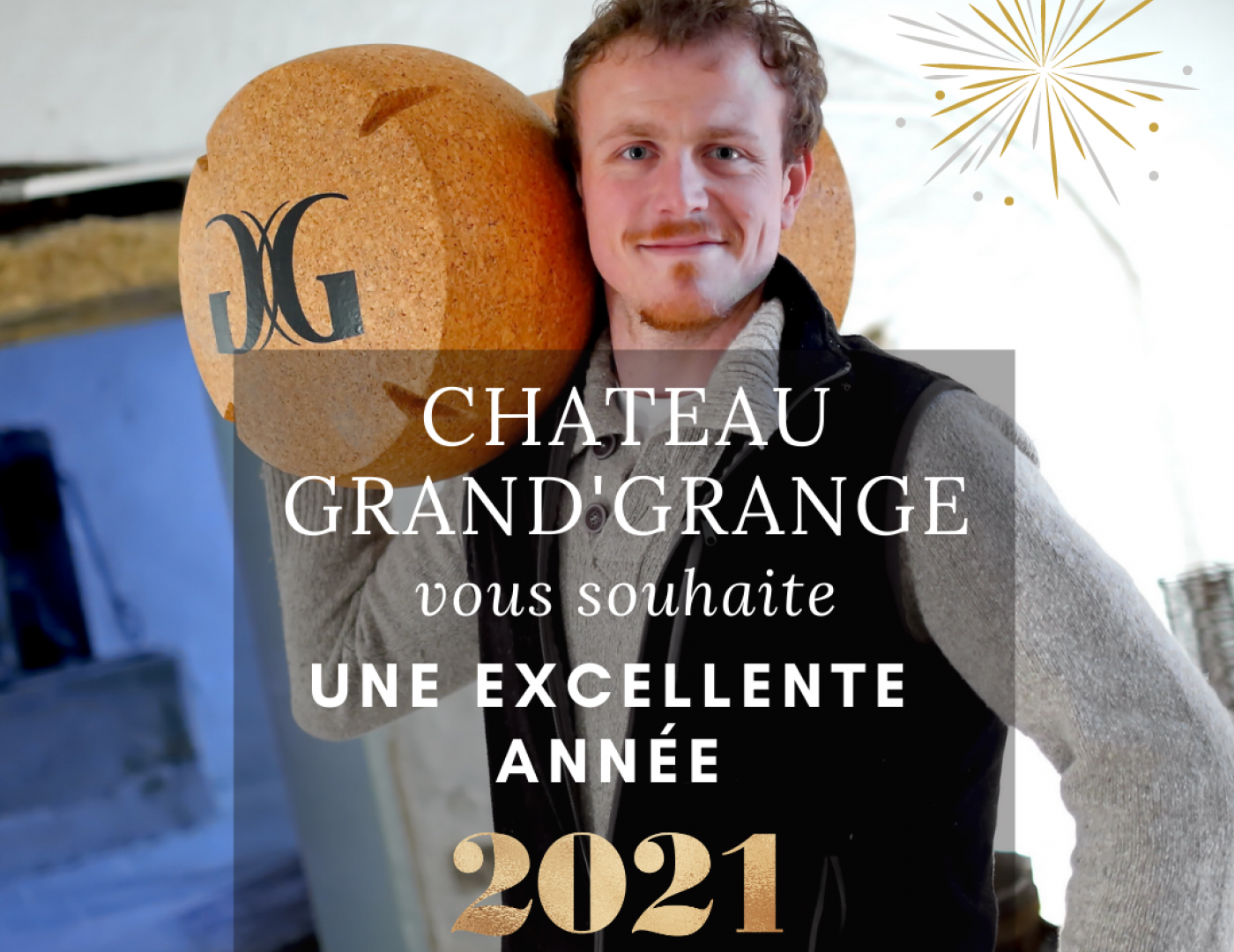 Château Grand’Grange vous souhaite une excellente année 2021