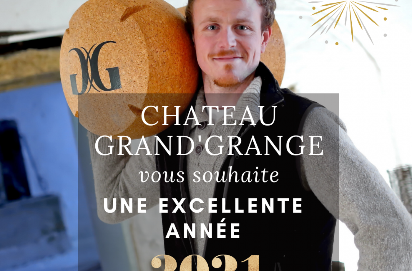 Château Grand&#039;Grange wishes you a happy new year 2021