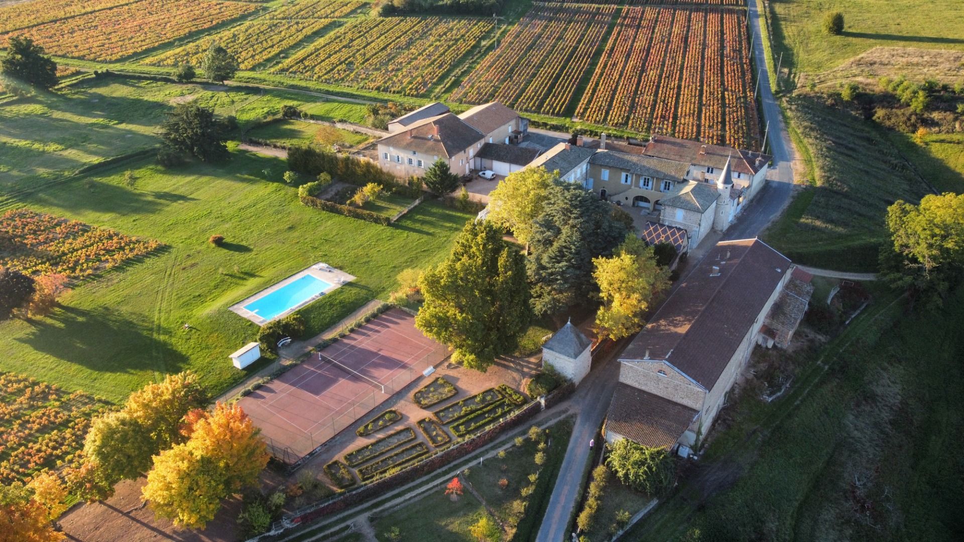 Gîtes in Beaujolais at Château Grand’Grange